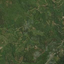 Las Minas map(satellite map)