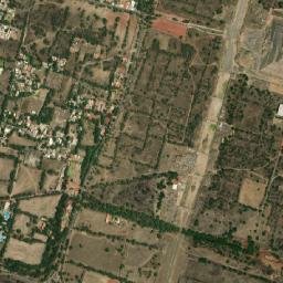 Mexico Pyramid of the Sun Satellite Map