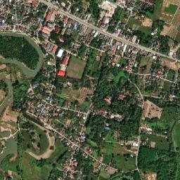 Amphoe Thoeng map(satellite map)