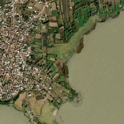 San Jerónimo Purenchecuaro map(satellite map)
