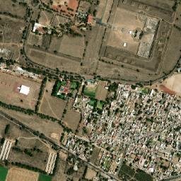 San Sebastián Xolalpa map(satellite map)