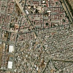 Alborada Jaltenco map(satellite map)