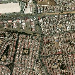 Fuentes del Valle map(satellite map)