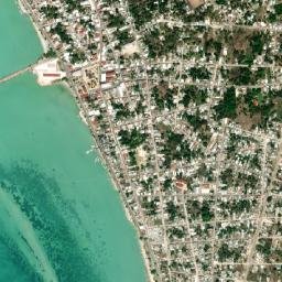 Seybaplaya map(satellite map)