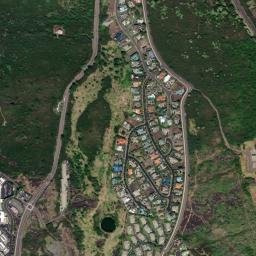 Kahaluu-Keauhou map(satellite map)