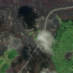 Satellite view of Kapoho