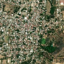 La Huerta map(satellite map)