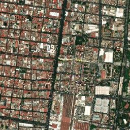Ciudad de México map(satellite map)