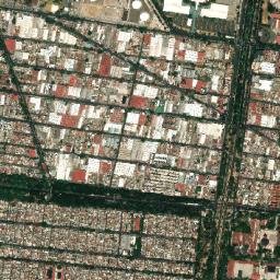 Iztacalco map(satellite map)