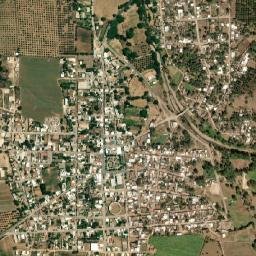 Tequesquitlán map(satellite map)