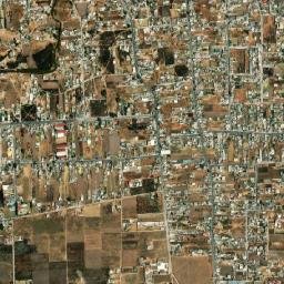 Barrio Santa Cruz map(satellite map)