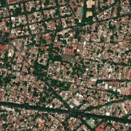 Coyoacán map(satellite map)