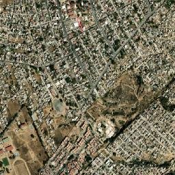 El Pino map(satellite map)
