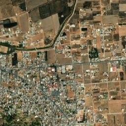 Calixtlahuaca map(satellite map)