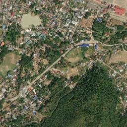 Mae Hong Son map(satellite map)