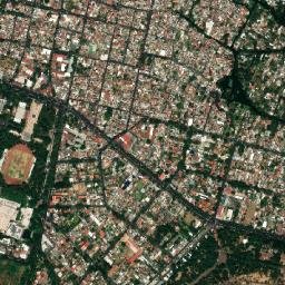 Xochimilco map(satellite map)
