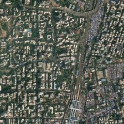 Borivali map(satellite map)