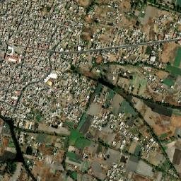 San Andrés Mixquic map(satellite map)