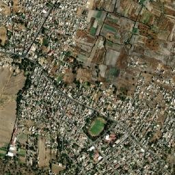 Tetelco map(satellite map)