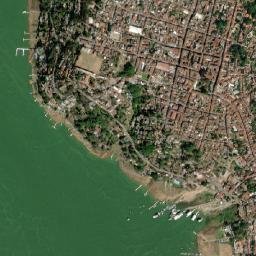 Valle de Bravo map(satellite map)