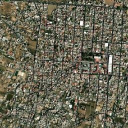 Milpa Alta map(satellite map)