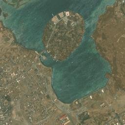 Sawākin map(satellite map)