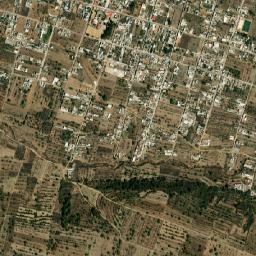 San Andrés Calpan map(satellite map)