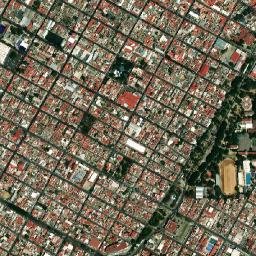 Puebla map(satellite map)