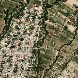 Santiago Tenango map(satellite map)