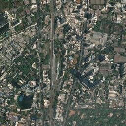Chinchpokli map(satellite map)
