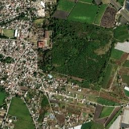 Oacalco map(satellite map)