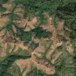 Amphoe Santi Suk map(satellite map)