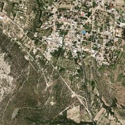 Lomas de Romero map(satellite map)