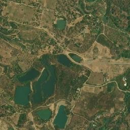 Amphoe Hang Dong map(satellite map)