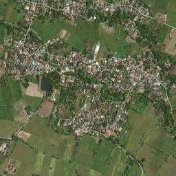 Amphoe Ban Thi map(satellite map)