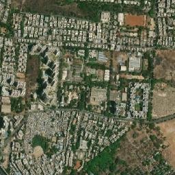 Pimpri-Chinchwad map(satellite map)