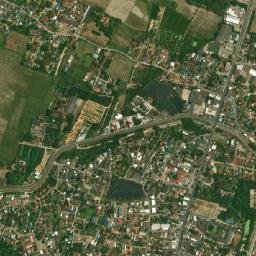 San Pa Tong map(satellite map)