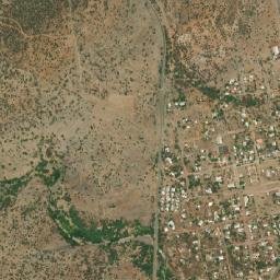Las Cañas map(satellite map)