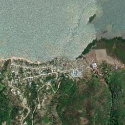 Corail map(satellite map)