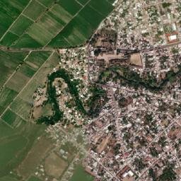 San Nicolás Tolentino map(satellite map)