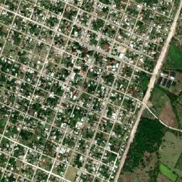 División del Norte map(satellite map)