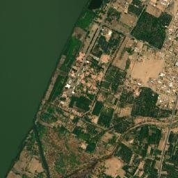Merowe map(satellite map)