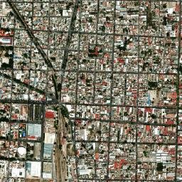 Tehuacán map(satellite map)