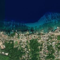 Runaway Bay map(satellite map)