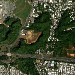 Sabana Seca map(satellite map)