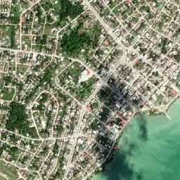 Corozal map(satellite map)