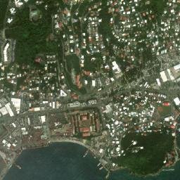 Charlotte Amalie map(satellite map)