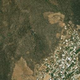 Coahuayutla de Guerrero map(satellite map)