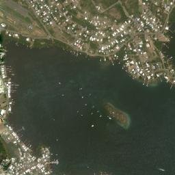 Culebra barrio-pueblo map(satellite map)