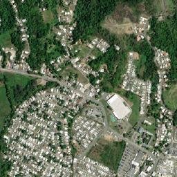 Las Marias map(satellite map)